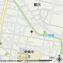 岐阜県羽島市竹鼻町狐穴1913-3周辺の地図