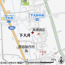 神奈川県小田原市下大井244周辺の地図