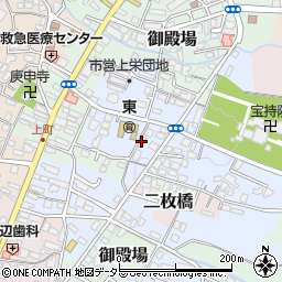 杉山左官店倉庫周辺の地図