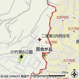 神奈川県小田原市小竹822-86周辺の地図