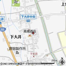 神奈川県小田原市下大井291周辺の地図