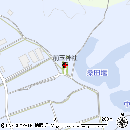 前玉神社周辺の地図