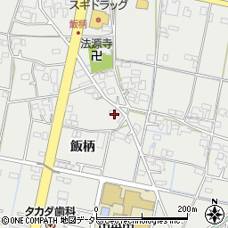 岐阜県羽島市竹鼻町飯柄345周辺の地図