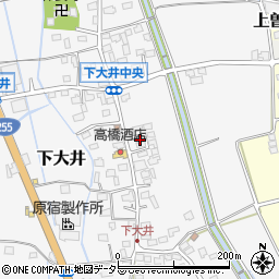 神奈川県小田原市下大井292周辺の地図