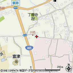 千葉県富津市川名1246周辺の地図