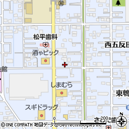 愛知県一宮市小信中島西九反51周辺の地図