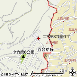 神奈川県小田原市小竹822-88周辺の地図