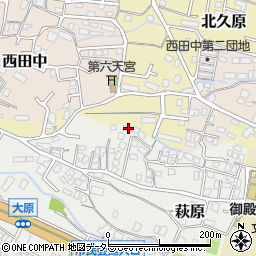 静岡県御殿場市萩原302-2周辺の地図