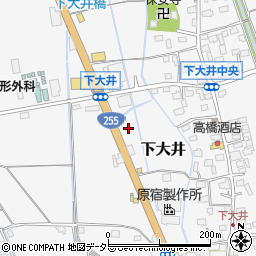 神奈川県小田原市下大井436周辺の地図