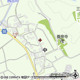 京都府福知山市中365周辺の地図