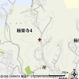 神奈川県鎌倉市極楽寺4丁目周辺の地図