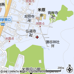 滋賀県米原市米原750周辺の地図