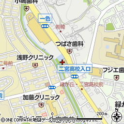 ＨｏｎｄａＣａｒｓ小田原二宮店周辺の地図