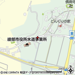 水道庁舎前周辺の地図
