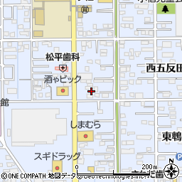 愛知県一宮市小信中島西九反50-1周辺の地図