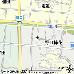 愛知県小牧市野口柿花31周辺の地図