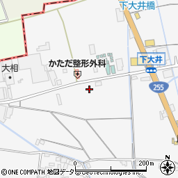 神奈川県小田原市下大井617周辺の地図