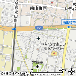 愛知県江南市小折町（桜雲）周辺の地図