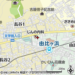 ザ・パーク鎌倉由比ガ浜駐車場周辺の地図
