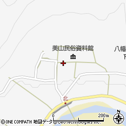京都府南丹市美山町北中牧周辺の地図