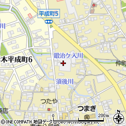 妻木日陶産業周辺の地図