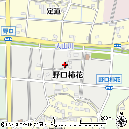 愛知県小牧市野口柿花62周辺の地図