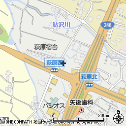 静岡県御殿場市萩原51周辺の地図