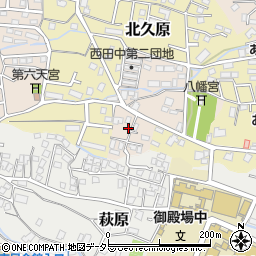 静岡県御殿場市西田中178-22周辺の地図