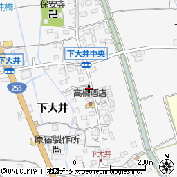 神奈川県小田原市下大井246周辺の地図