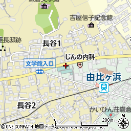 長谷東町周辺の地図