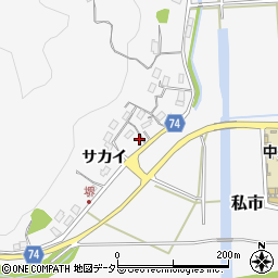 京都府福知山市私市サカイ56周辺の地図