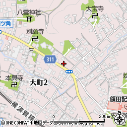 ローソン鎌倉名越店周辺の地図