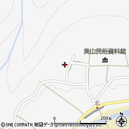 京都府南丹市美山町北下牧周辺の地図
