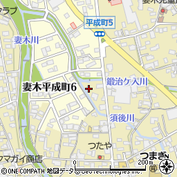 岐阜県土岐市妻木町1422-2周辺の地図