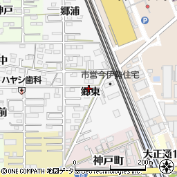 愛知県一宮市今伊勢町新神戸郷東18周辺の地図