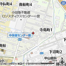 愛知県一宮市寺島町1丁目1-61周辺の地図