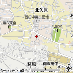 静岡県御殿場市西田中178周辺の地図