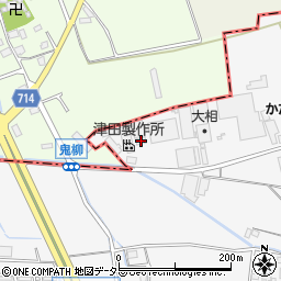 神奈川県小田原市下大井725周辺の地図