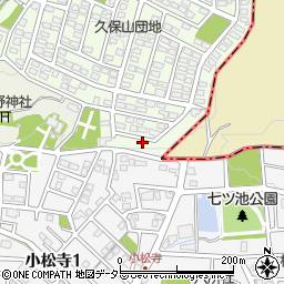 愛知県小牧市久保一色216-296周辺の地図