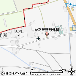 神奈川県小田原市下大井571周辺の地図