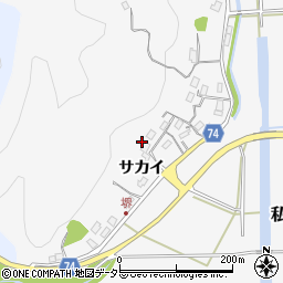 京都府福知山市私市サカイ62周辺の地図