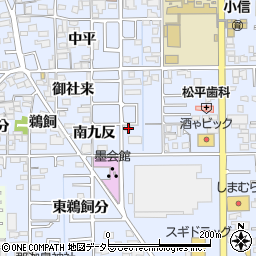 愛知県一宮市小信中島西九反7周辺の地図