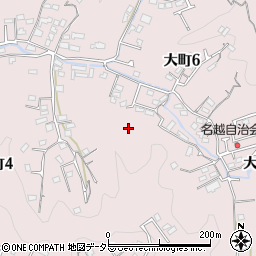 神奈川県鎌倉市大町6丁目1周辺の地図
