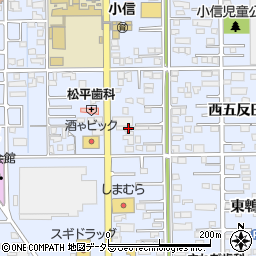 愛知県一宮市小信中島西九反49-1周辺の地図