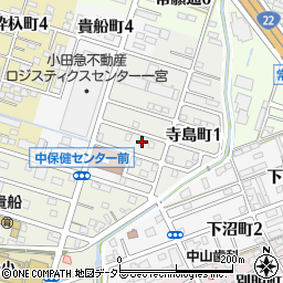 愛知県一宮市寺島町1丁目1-50周辺の地図