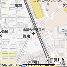 愛知県一宮市今伊勢町新神戸郷東41周辺の地図