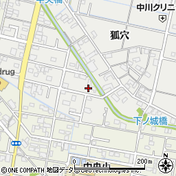 岐阜県羽島市竹鼻町狐穴1898周辺の地図