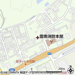 周藤製材有限会社　工場周辺の地図