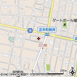 岐阜県羽島市正木町新井1031周辺の地図