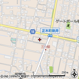 岐阜県羽島市正木町新井1032周辺の地図